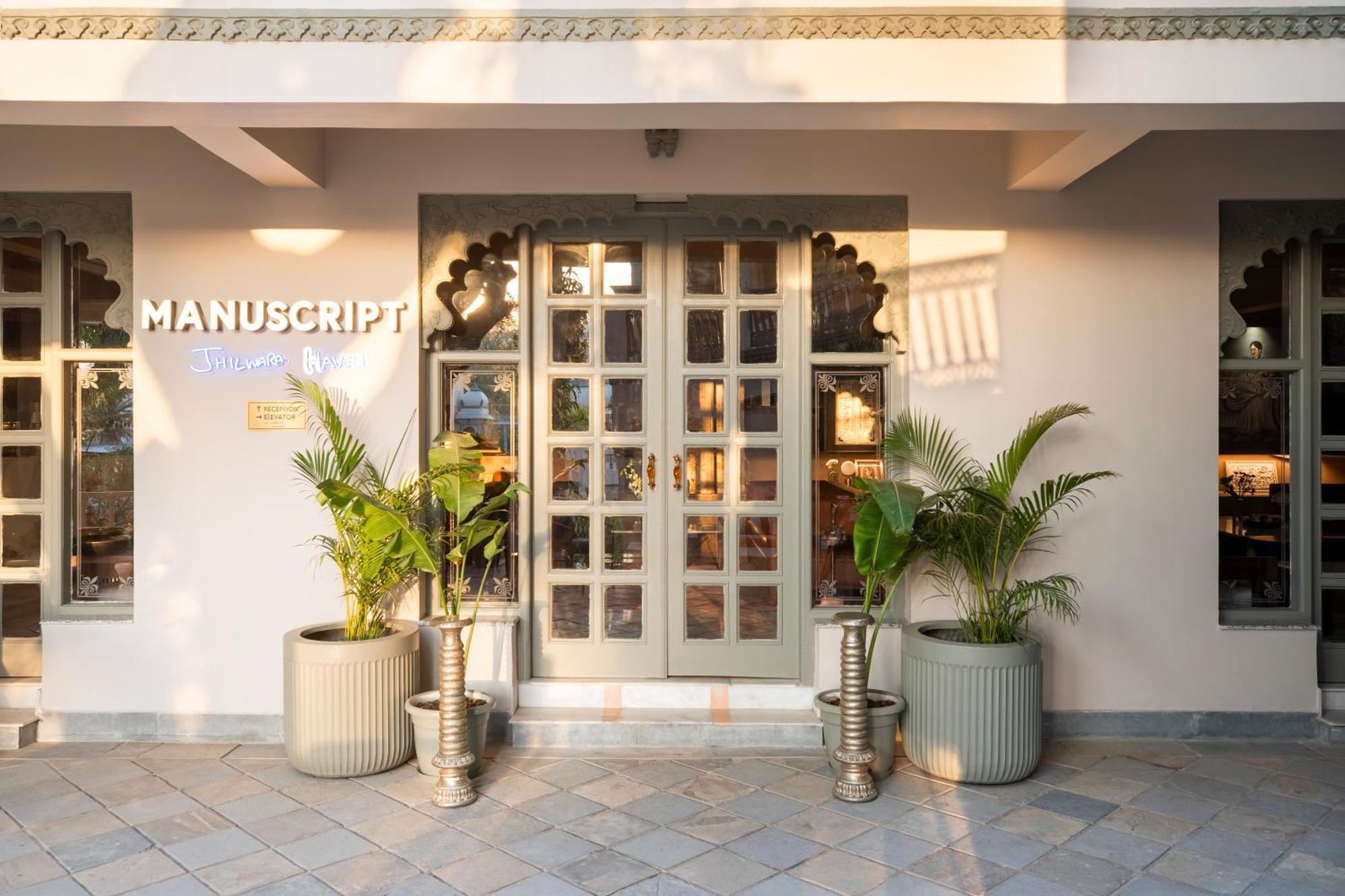 Manuscript - Jhilwara Haveli Hotel Udaipur Ngoại thất bức ảnh